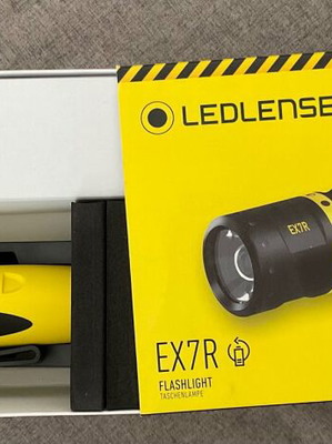 Ledlenser EX7R rechargeable intrinsically safe flashlight new