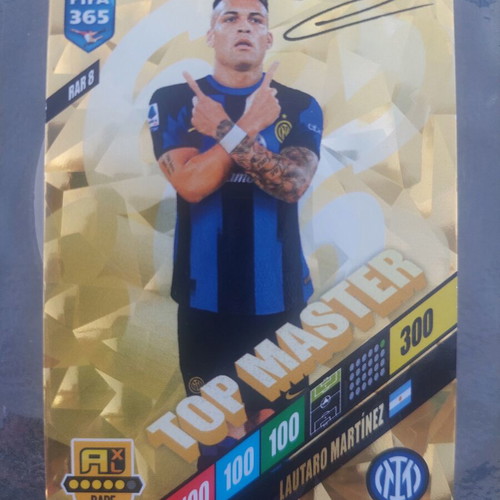 Panini 365 Top Master Lautaro Martinez card