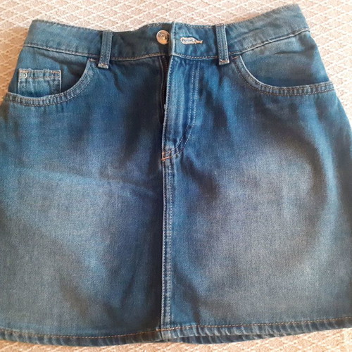 H&M denim skirt A-line almost new, size 34