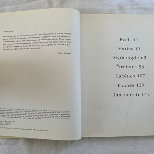 Ils: Dessins érotiques de Jean Cocteau book used, 1998 first edition