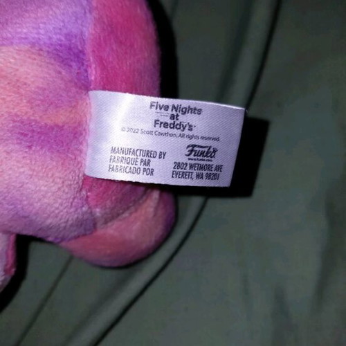 Freddy Fazbear Tie Dye plushie new FNAF Official Funko