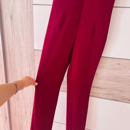 Mind Matter red one-piece jumpsuit like new, size S