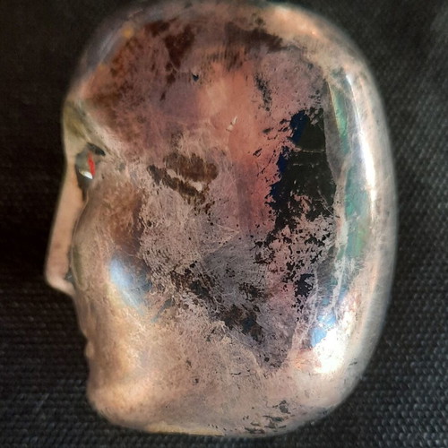 Crystal & Silver Sculpture like new, Brains series Kosta Boda Bertil Vallien