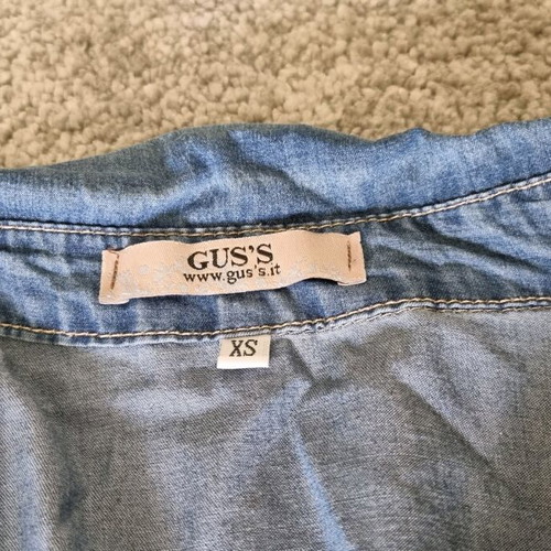 Denim shirt used, blue, excellent condition, XS/S