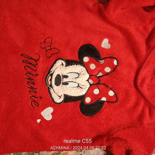 Minnie Pajamas 24/30 months like new