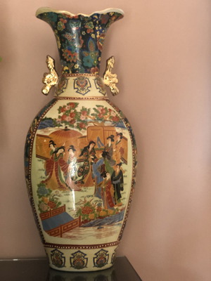 Βάζο πορσελάνη antika μεταχειρισμένο σε άριστη κατάσταση