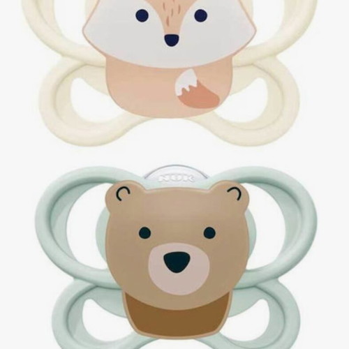 Nuk pacifiers for 0-2 months
