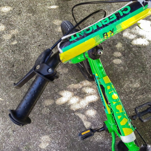 Clermont 14" Mountain Bike used, green, V-Brakes