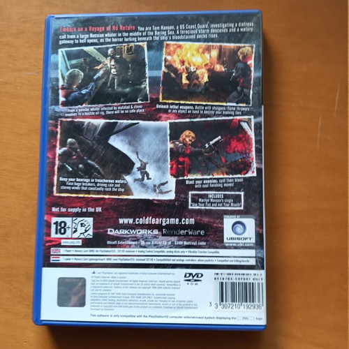 Cold Fear PS2 παιχνίδι μεταχειρισμένο, action shooting