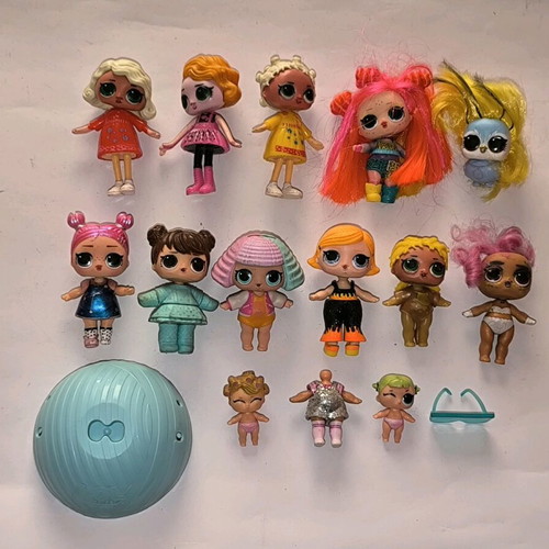 LOL Dolls used, figure pack