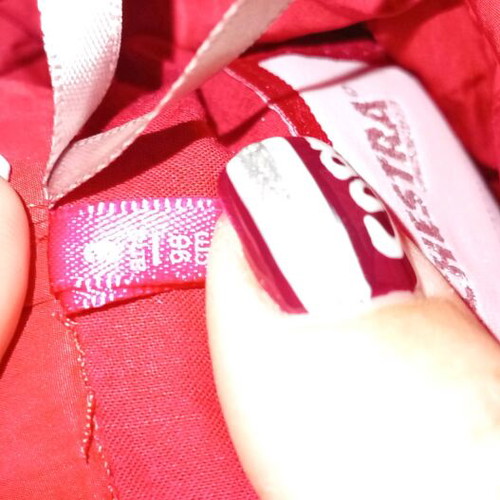 Orchestra jacket used 98 cm red, relatively thin
