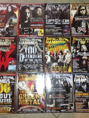 Περιοδικά Metal Hammer μεταχειρισμένα, πακέτο 36 τεύχη
