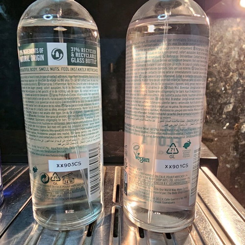 Vegan Body Mists The Body Shop and Fresh Line new, set of 4
