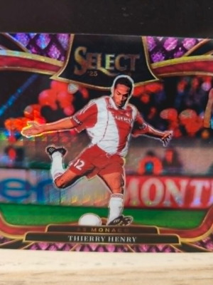 2025-26 Select Ligue 1 Thierry Henry Purple Dragon Scale Card #248 new