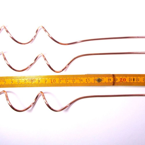 Copper spiral antennas set of 3 for plant growth, new