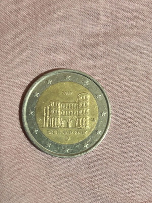 Γερμανικό νόμισμα 2€ μεταχειρισμένο, 2017