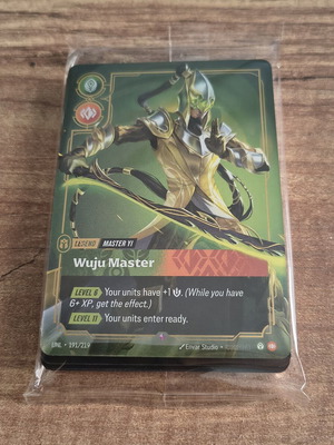 Master Yi Wuju Master minideck Riftbound Unleashed, sealed