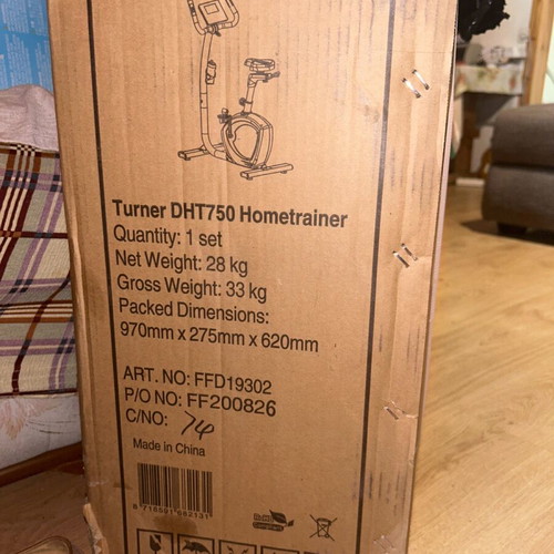 Turner DHT750 exercise bike new