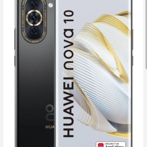 Huawei Nova 10 like new, black, 128GB, 20+ MPixel camera, Dual SIM