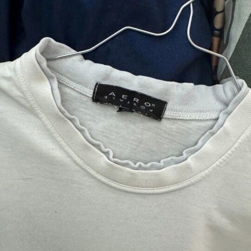 Aero white T-shirt size L like new, cotton