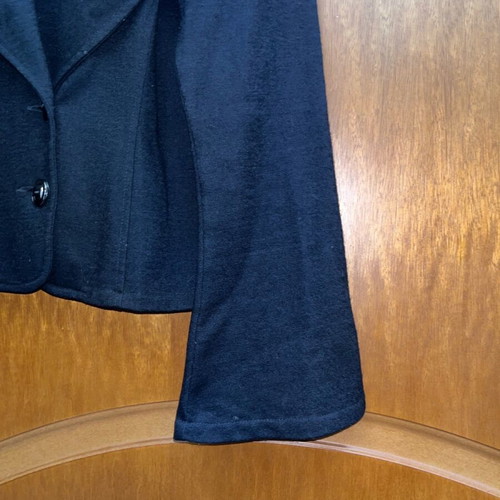 Wool blazer like new, black, size L