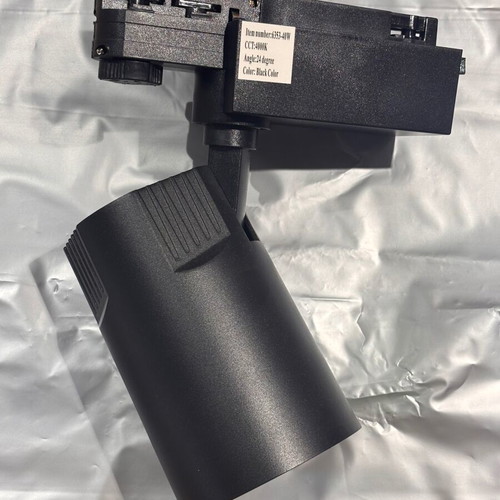 Spotlight rail LED black 40W 4000K pack of 3, new