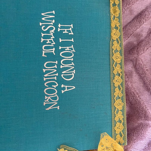 English book If I Found a Wistful Unicorn used for children