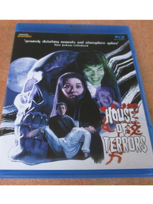 House of Terrors Blu-ray like new, horror and thriller
