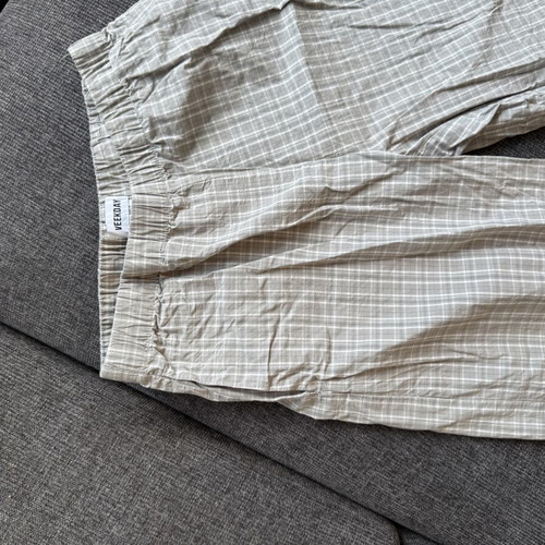Weekday Checkered Pants like new, lightweight cotton, size S
