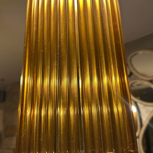 Vistosi Diadema Murano glass chandeliers like new, set of 5