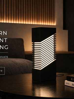 NeoLume lamp new with ambient lighting and minimal design