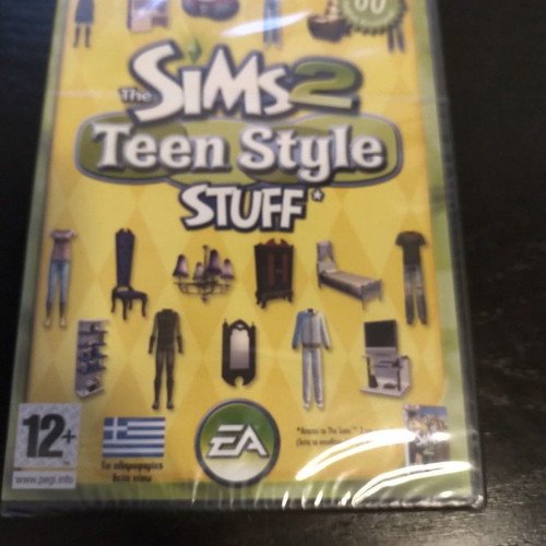 Sims 2 Teen Style Stuff PC CD new sealed