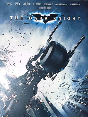 The Dark Knight 2-Disc Steelbook DVD used