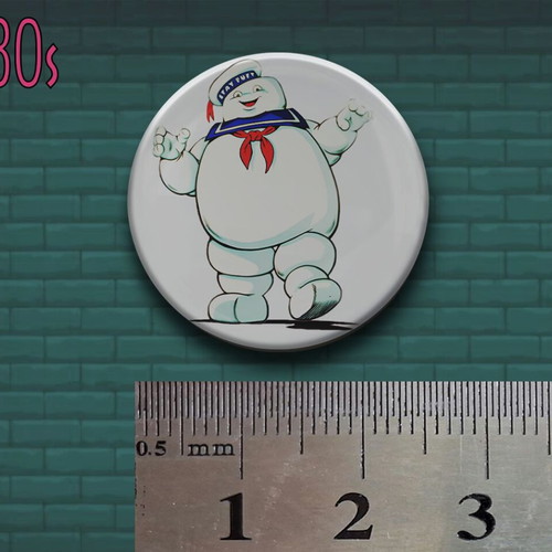 80's Cartoon Pins new, pack of 9 pieces 2.5cm