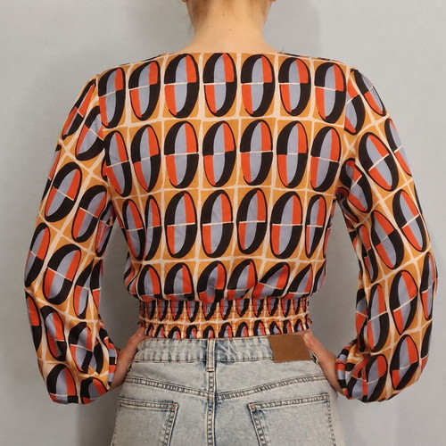 Satin Crop Top
