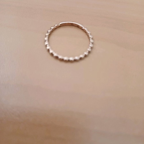Silver ring veraki new size 54 with yellow gold plating