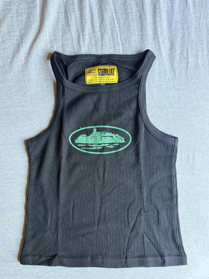 Corteiz Women’s Tank Top like new, black, XL