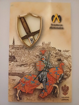 Χαρτοκόπτης σπαθί Excalibur καινούργιο, μήκος 16 εκ