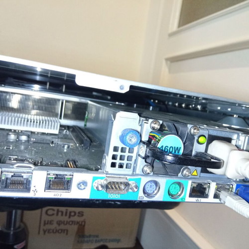 HP DL380 G6 server used with Xeon L5520, 6x146GB SAS HDD, 6GB RAM