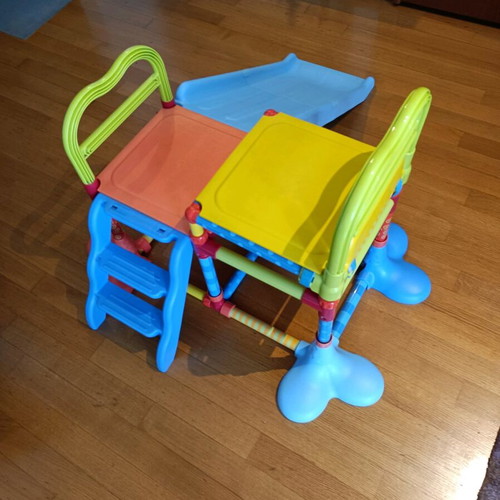 Children's Climbing Gym with Slide like new