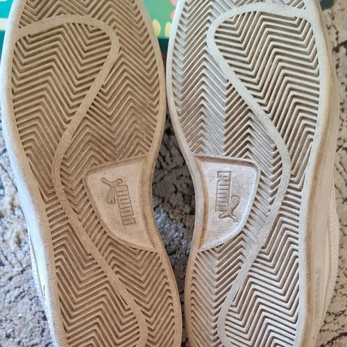 Puma sneakers used, size 38, white