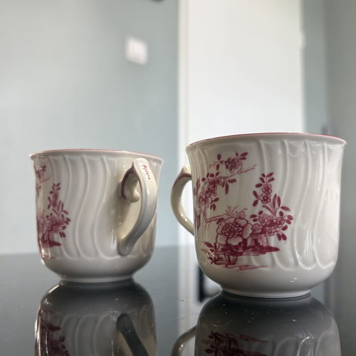 Villeroy & Boch Valeria Vintage Porcelain Cups set of 2 like new