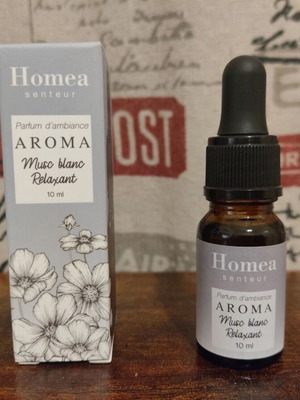 Aroma room oil 10ml with white musc scent new
