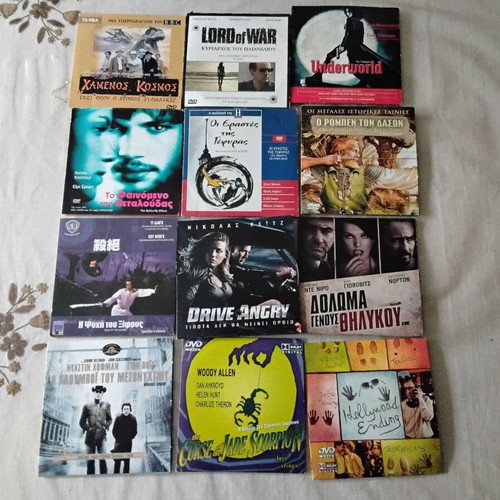 DVD foreign movies like new, pack of 25 with subtitles