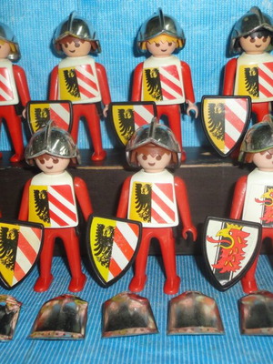 Playmobil фигури от Нюрнберг употребявани, комплект всички заедно, някои с леки следи
