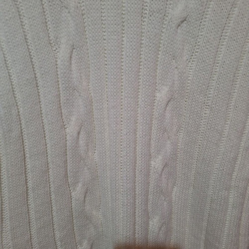 Combos knitwear white long dress unused, size M