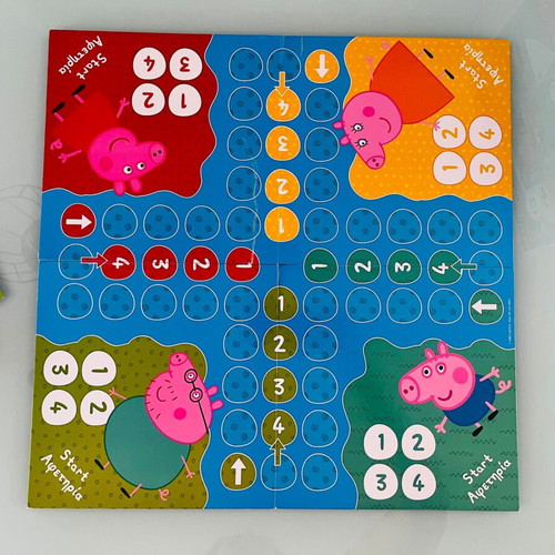 Peppa Pig Snakes and Ladders & Ludo board game