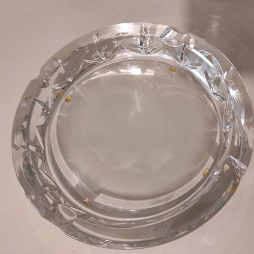 Crystal ashtray for cigars and cigarettes Davidoff like new