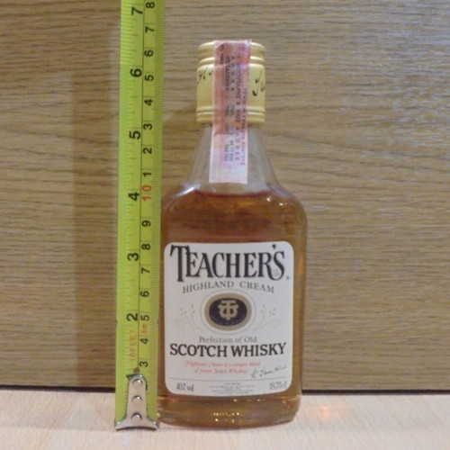 Teacher's Scotch Whisky old sealed bottle 187.5ml like new