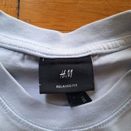 H&M Graphic T-Shirt with palm print, like new, oversized fit